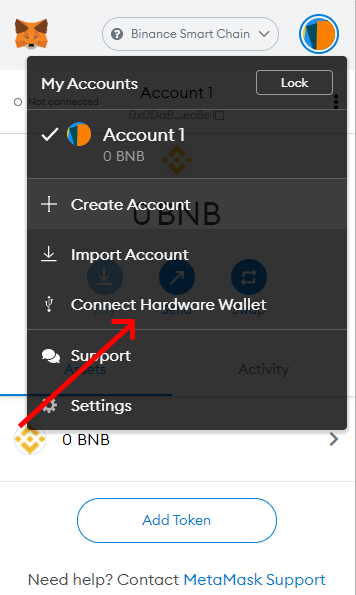 How to store xrp on metamask